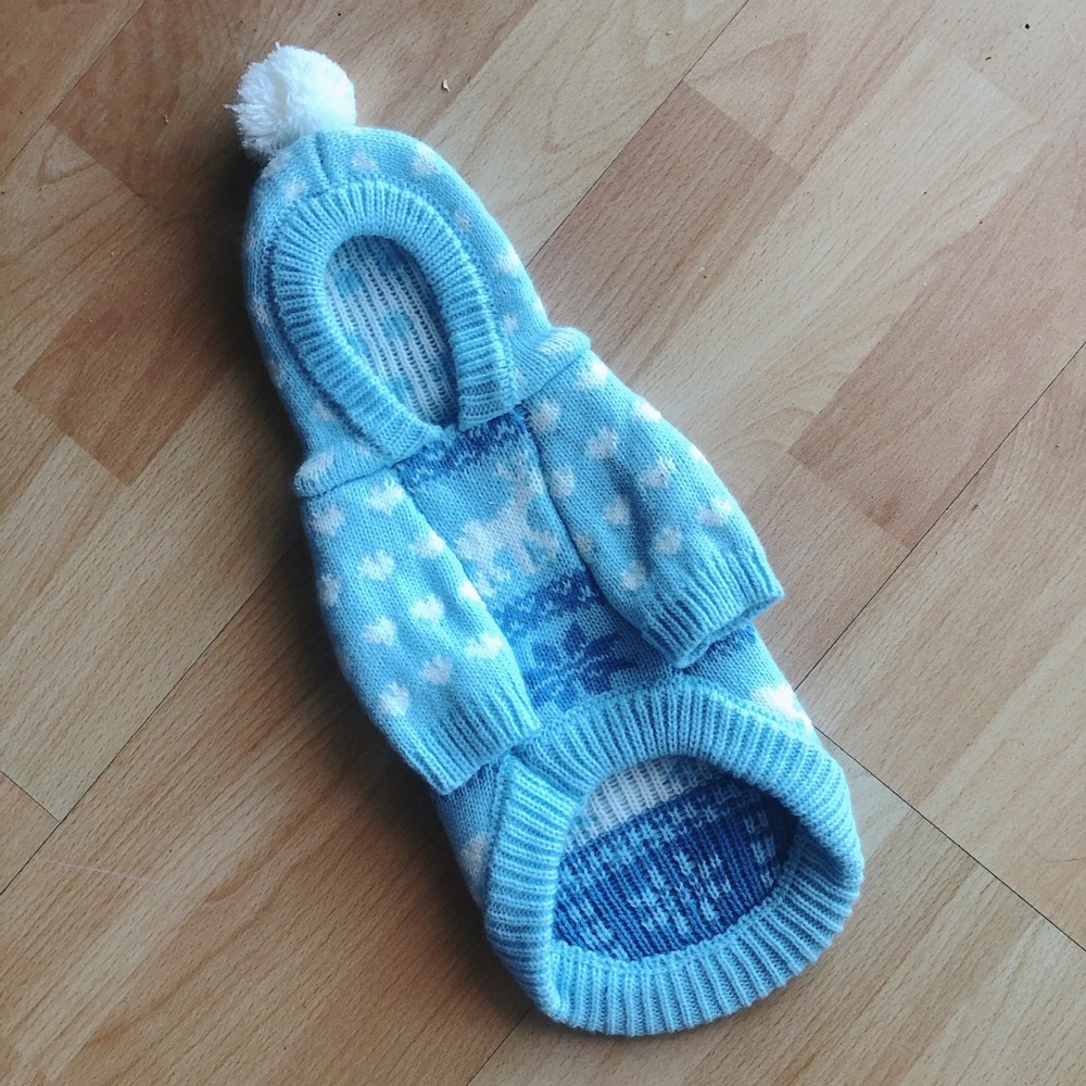 NWOT Puppy/Kitten Small Dogs Hooded Sweater🐶🐱❄️
